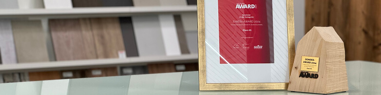 OLWO AG gagne le prix d'honneur HolzLand 2024