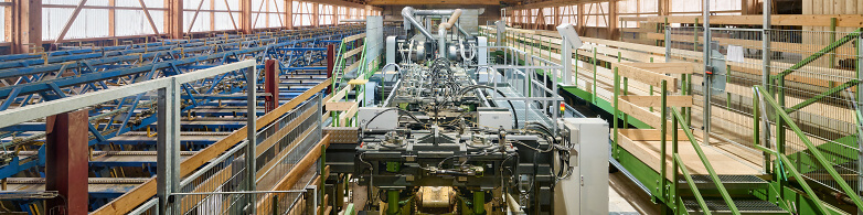 Nouvelle installation de sciage et de triage pour plus de valeur ajoutée