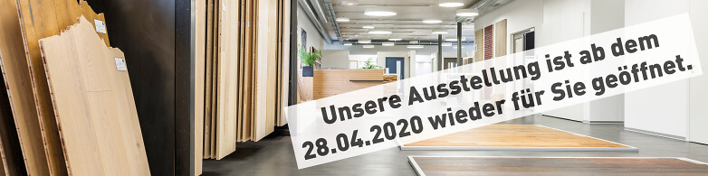 Wiedereröffnung der Ausstellung ab dem 28. April 2020