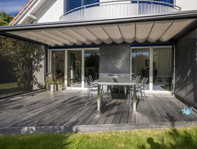 Accoya Holzterrasse Grey Jampen Holzterrasse Hilterfingen 8871