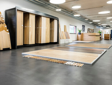 Ausstellung OLWO Böden und Leisten