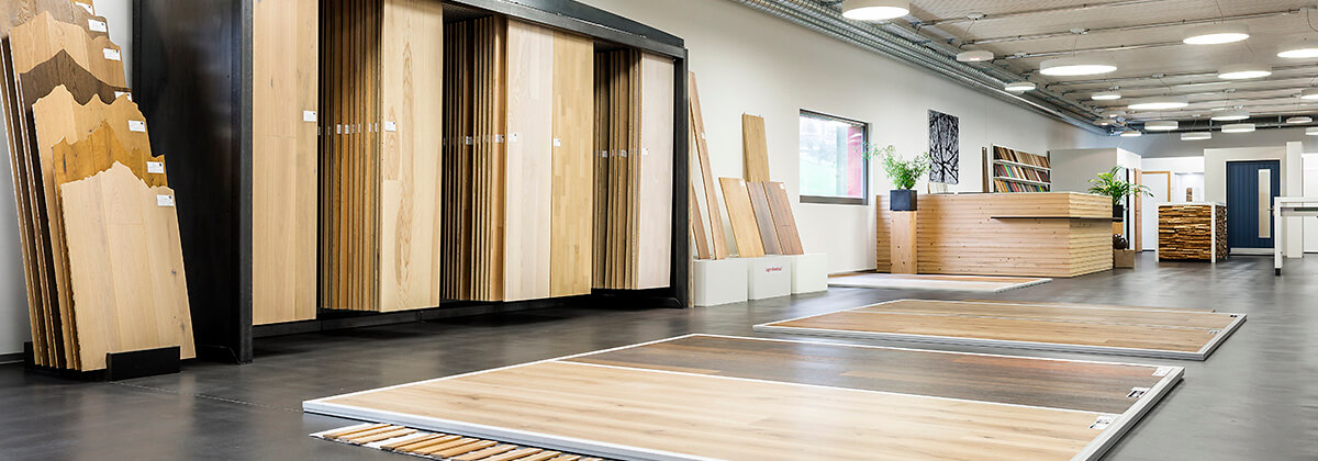 Ausstellung OLWO Böden und Leisten